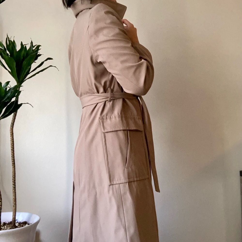 Classic tie & button trench coat | Worthington